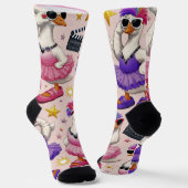 Chaussette Chaussettes pour femmes Silly Goose (Angulaire)
