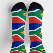 Chaussette Chaussettes pour hommes avec drapeau d'Afrique du  (Haut)