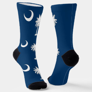 Chaussette Chaussettes pour hommes avec drapeau de Caroline d