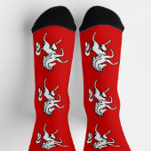 Chaussette Chaussettes pour hommes avec drapeau de Kent, Angl (Haut)