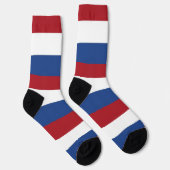 Chaussette Chaussettes pour hommes avec drapeau de Pays-Bas (Droite)