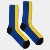 Chaussette Chaussettes pour hommes avec drapeau de Roumanie (Droite)