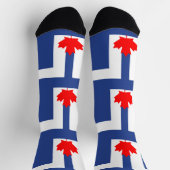 Chaussette Chaussettes pour hommes avec drapeau de Toronto, C (Haut)