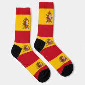 Chaussette Chaussettes pour hommes avec drapeau d'Espagne (Droite)