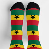 Chaussette Chaussettes pour hommes avec drapeau du Ghana (Haut)