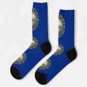 Chaussette Chaussettes pour hommes avec drapeau du New Hampsh (Gauche)