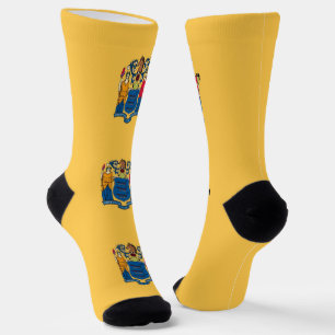Chaussette Chaussettes pour hommes avec drapeau du New Jersey