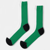 Chaussette Chaussettes pour hommes avec drapeau du Nigeria (Gauche)