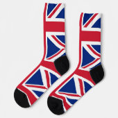 Chaussette Chaussettes pour hommes avec drapeau du Royaume-Un (Gauche)