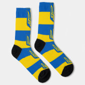 Chaussette Chaussettes pour hommes avec drapeau d'Ukraine (Droite)