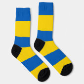 Chaussette Chaussettes pour hommes avec drapeau d'Ukraine (Droite)