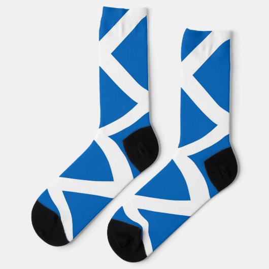 Chaussette Chaussettes pour hommes avec drapeau écossais, Roy (Gauche)
