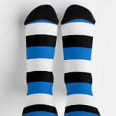 Chaussette Chaussettes pour hommes avec drapeau estonien (Haut)