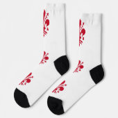 Chaussette Chaussettes pour hommes avec le drapeau de Florenc (Gauche)