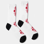 Chaussette Chaussettes pour hommes avec le drapeau de Florenc (Droite)