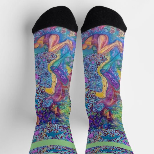 Chaussette Chaussettes pour hommes, chaussettes de créateurs, (Haut)