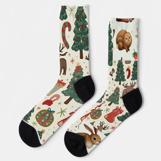 Chaussette Chaussettes pour Noël (Gauche)