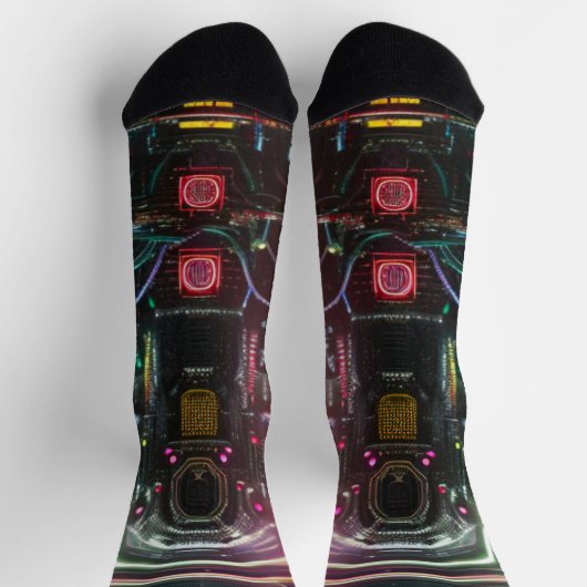 Chaussette Chaussettes premium Robot 1 (Haut)