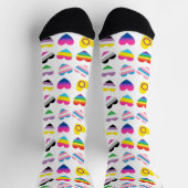 Chaussette Chaussettes Pride Hearts #2 (Haut)