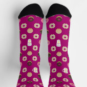 Chaussette Chaussettes Queen Doughnut (Haut)