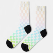 Chaussette Chaussettes Rainbow Check (Gauche)