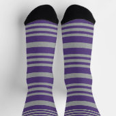Chaussette Chaussettes rayées décoratives (Haut)