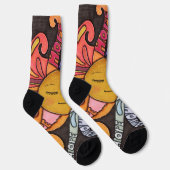 Chaussette Chaussettes Rayons d'Espoir (Droite)