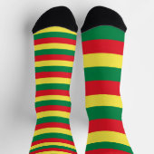 Chaussette Chaussettes Reggae Reggae Rasta Roots (Haut)