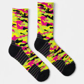 Chaussette Chaussettes roses Crazy Camouflage (Droite)