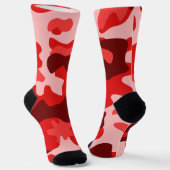 Chaussette Chaussettes rouges Camo (Angulaire)