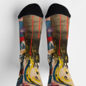 Chaussette Chaussettes Skully Skull (Haut)