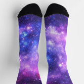 Chaussette Chaussettes spatiales - Motif d'étoiles spatiales  (Haut)