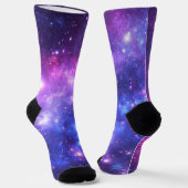 Chaussette Chaussettes spatiales - Motif d'étoiles spatiales  (Angulaire)