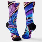 Chaussette chaussettes spirales vives (Angulaire)