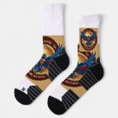 Chaussette Chaussettes Style Sticker" (Gauche)