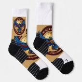 Chaussette Chaussettes Style Sticker" (Droite)