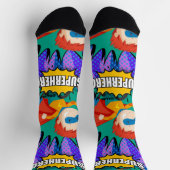 Chaussette Chaussettes super héros pour enfants (Haut)