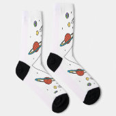 Chaussette Chaussettes Surreal Cosmic Leg & Planètes (Droite)