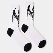 Chaussette Chaussettes symbole de dragon pour femmes (Droite)