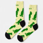 Chaussette Chaussettes T-Rex Design (Gauche)