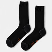 Chaussette Chaussettes texte de basket et de divertissement (Gauche)
