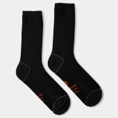 Chaussette Chaussettes texte de basket et de divertissement (Droite)