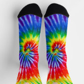 Chaussette Chaussettes Tie Dye Multicolores (Haut)