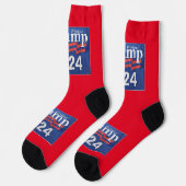 Chaussette Chaussettes Trump2024 (Gauche)