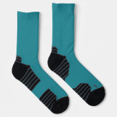 Chaussette Chaussettes turquoises (Droite)