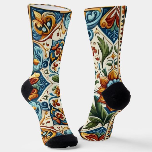 Chaussette Chaussettes Unisex Crew (Angulaire)