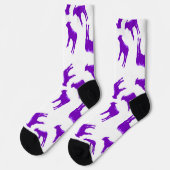 Chaussette Chaussettes Vache Violette (Gauche)