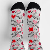 Chaussette Chaussettes Valentines (Haut)
