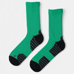 Chaussette chaussettes vert brillant avec talons et orteils n