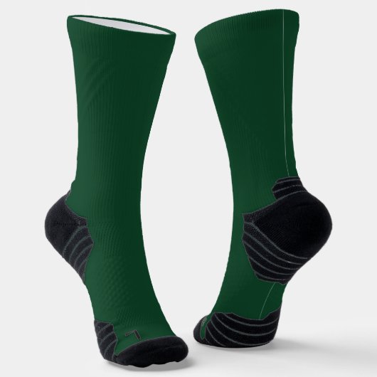 Chaussette Chaussettes Vert Forêt (Angulaire)